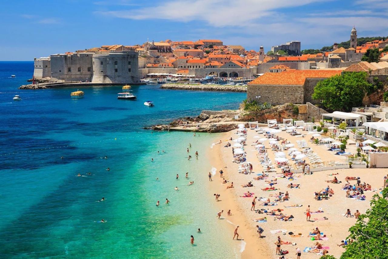 Luxury Bonbon Next To Banje Beach And Old Town, Great Location Dubrovnik Luaran gambar